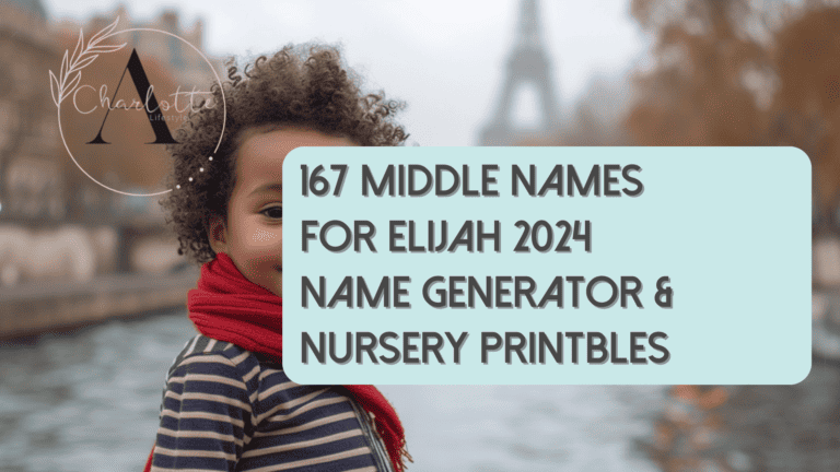 167 Best Middle Names for Elijah: Name Generator 
