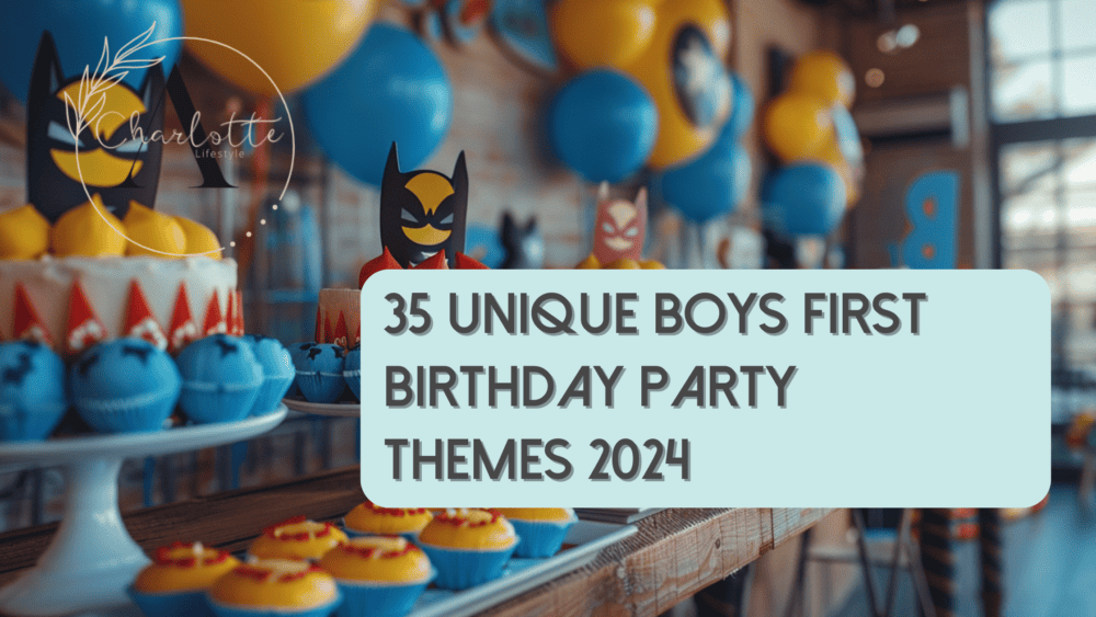 Boys First Birthday Party Themes 2024 Blog Image
