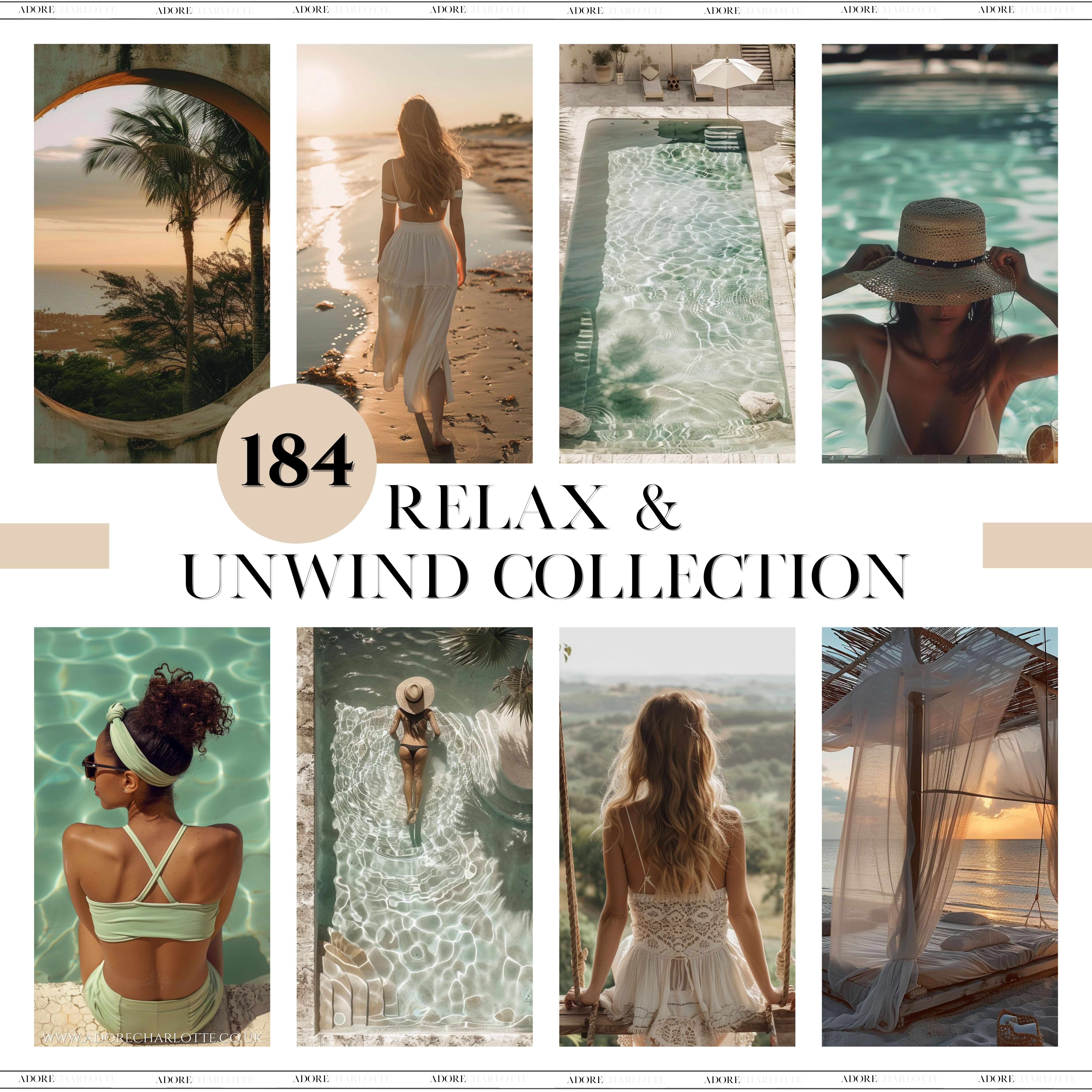 Adore Charlotte 184 Travel Relax & unwind Collection MRR