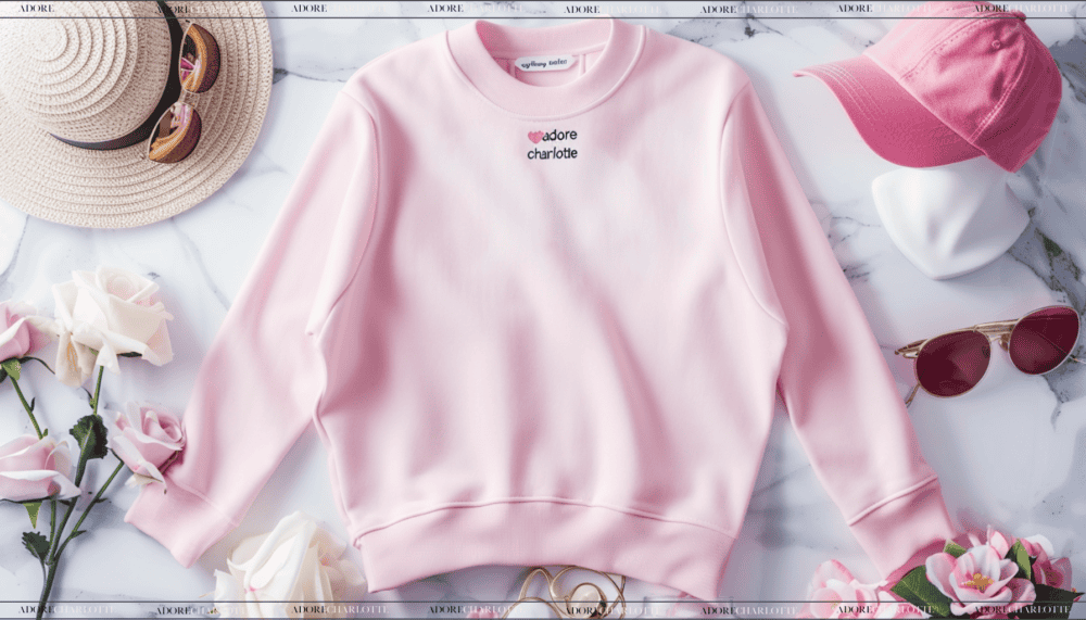 Online Homemade Product Store? Guarantee Maximum Sales Adore Charlotte sweatshirt mockup.