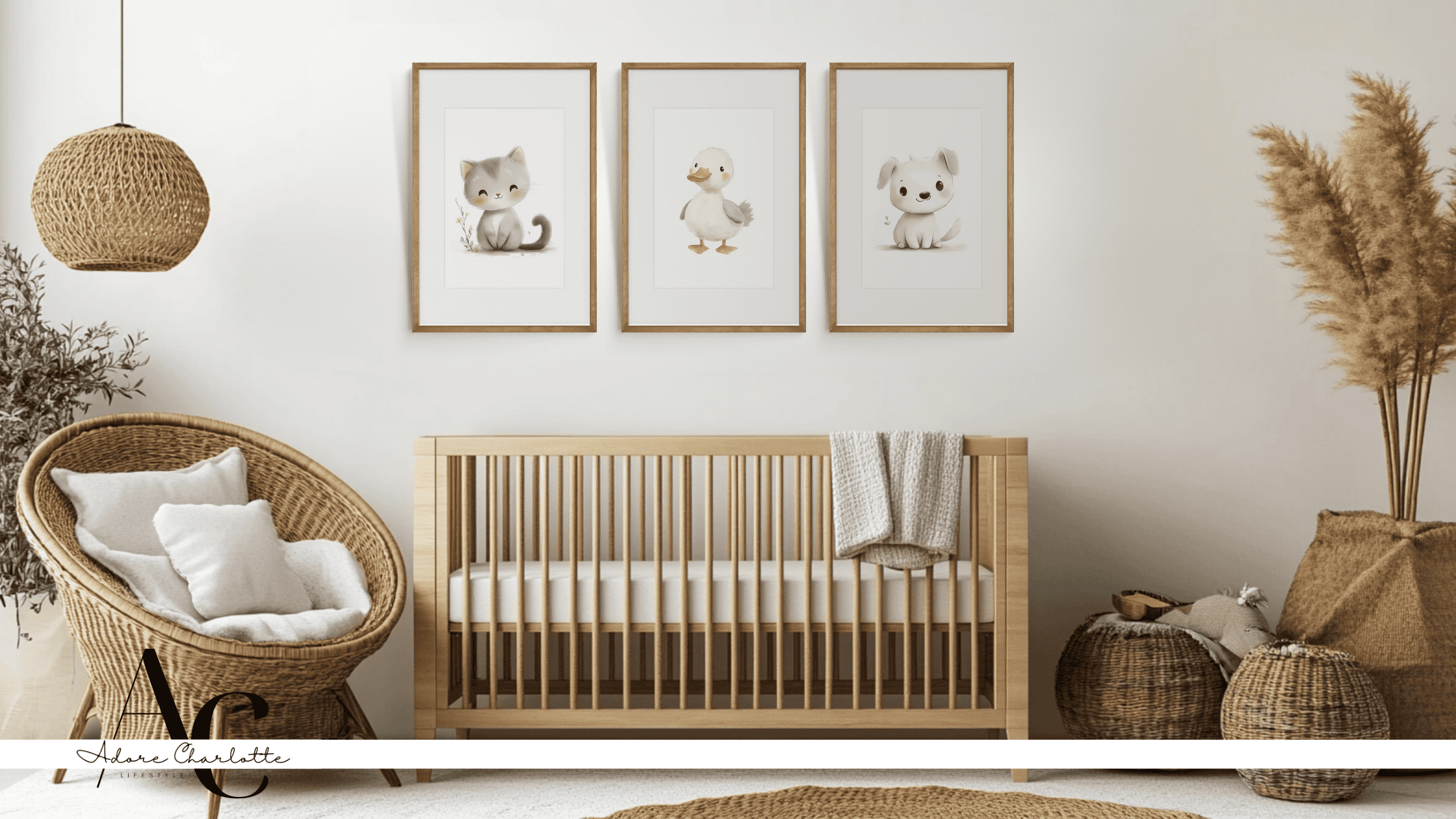 23 Adorable FREE Baby Animals Nursery Wall Art Printable Main Image