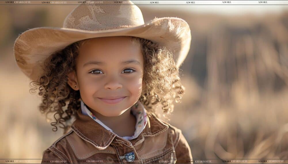 cowgirl dressed in a cute outfit