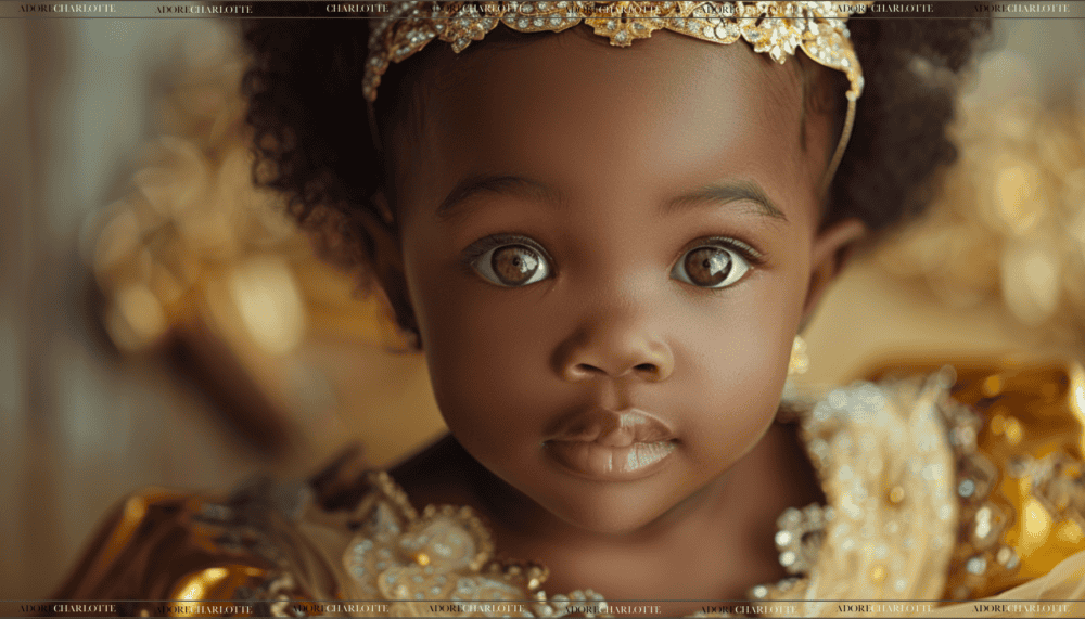 Black goddess toddler girl