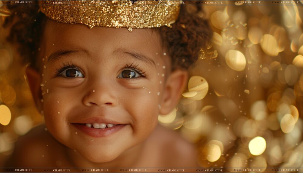 Godly Boy Names adorable mixed race baby with a brown