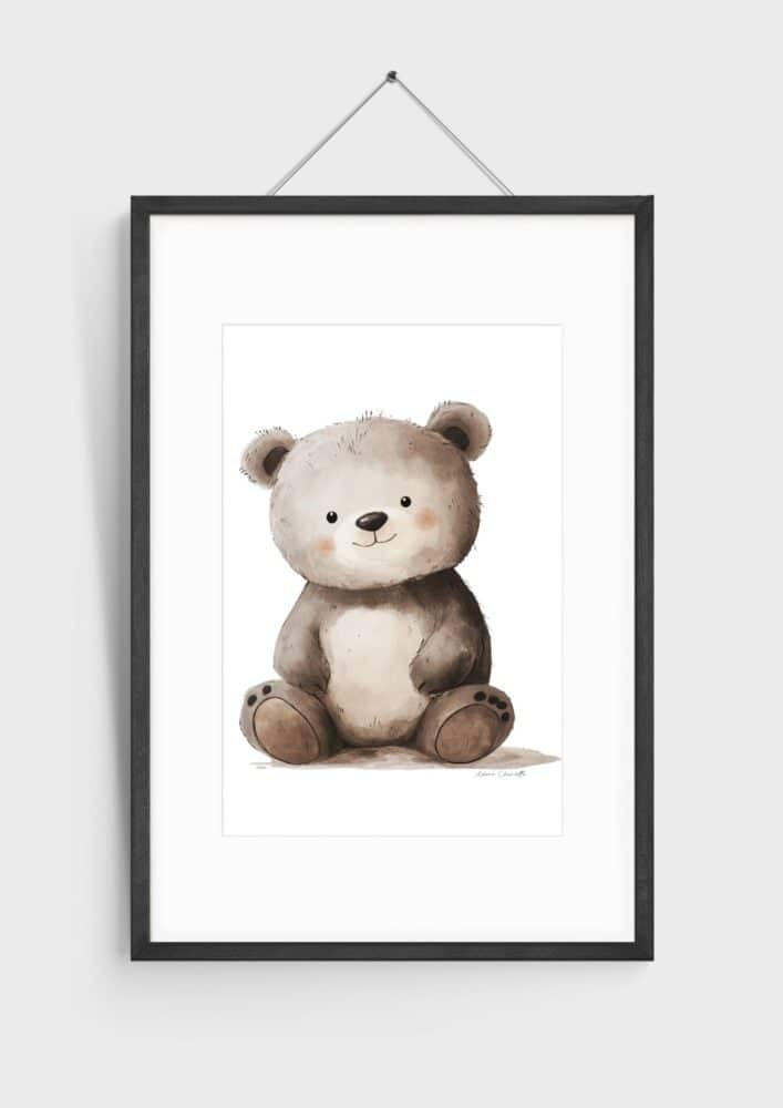 Teddy Bear Nursery Wall Art