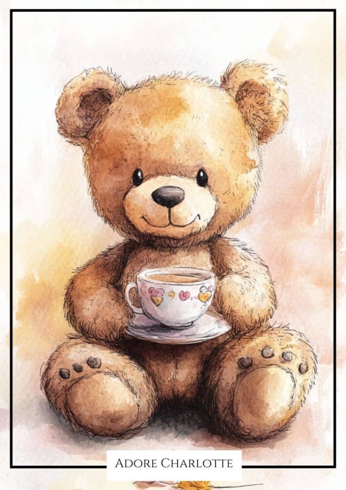 Teddy Bear Nursery Wall Art