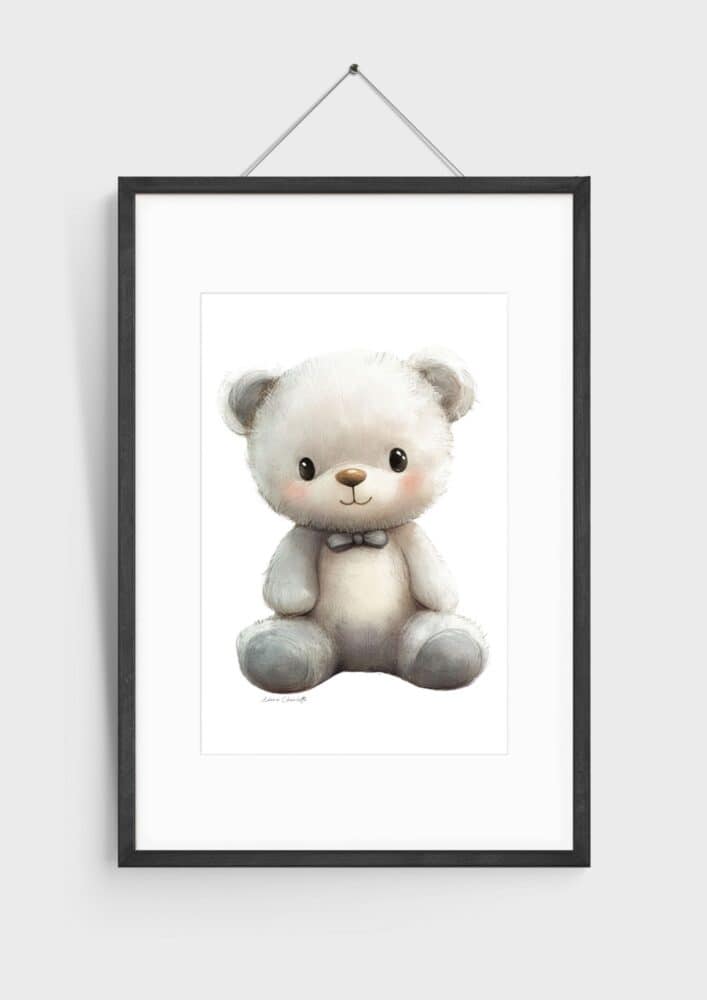 Teddy Bear Nursery Wall Art