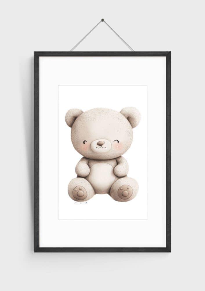 Teddy Bear Nursery Wall Art