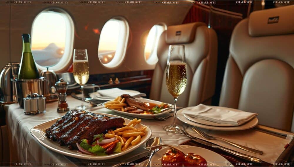 Private Jet Food