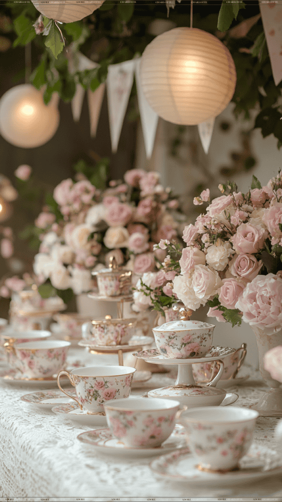 Girl Second Birthday Party Theme Tea for Two