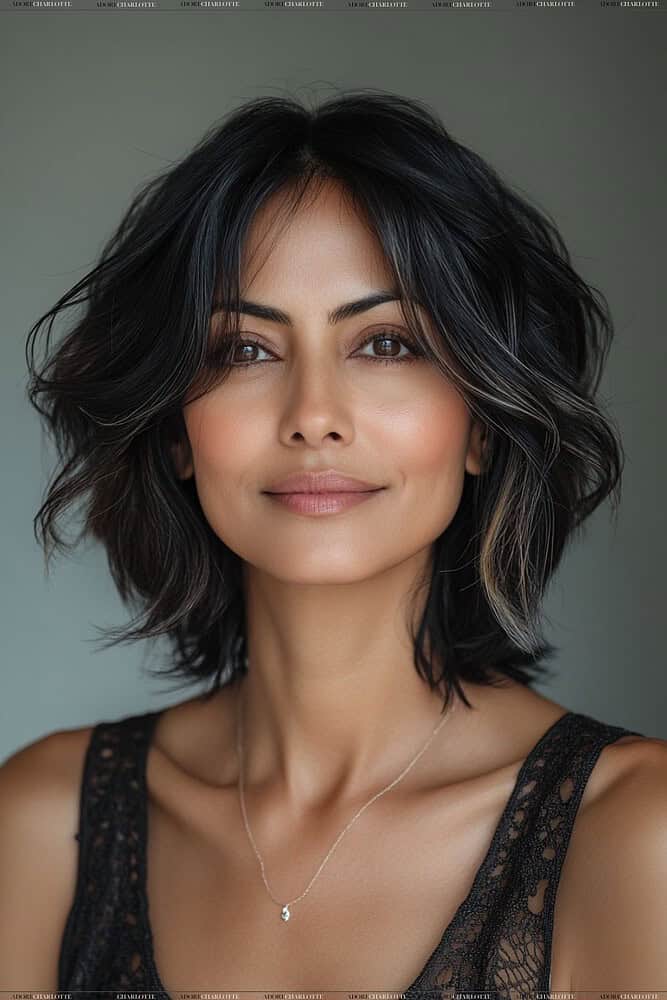 Chin-Length Bob for Thinning Hair