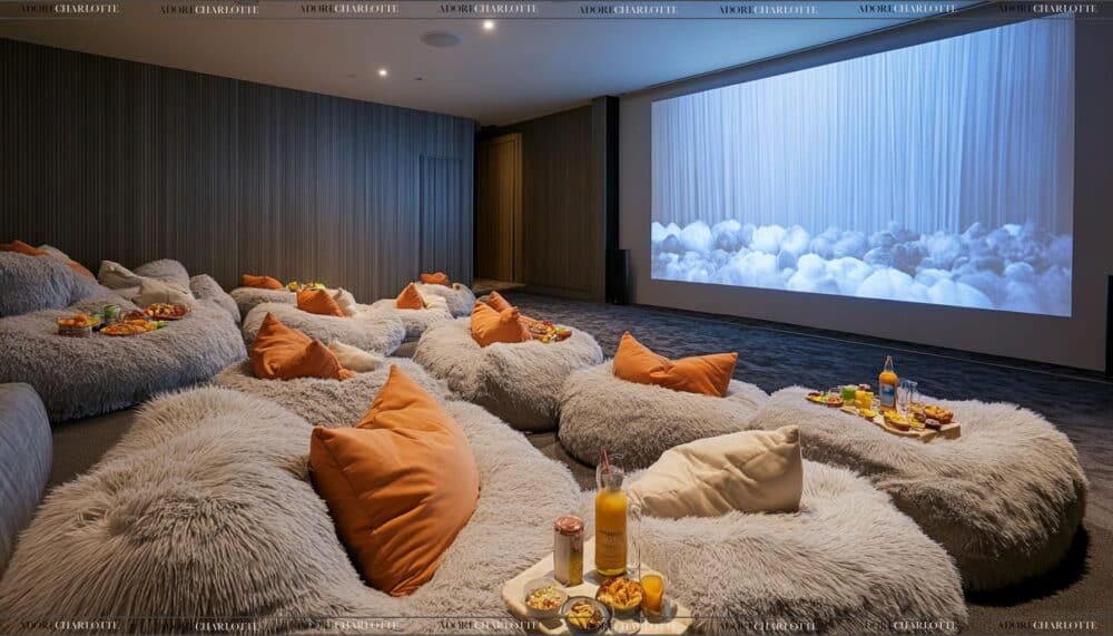 Home Entertainment Indoor luxury home cinema