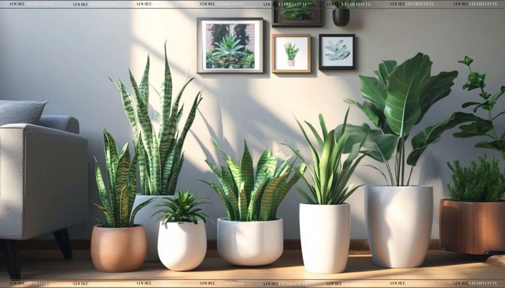 Large in door plant pots