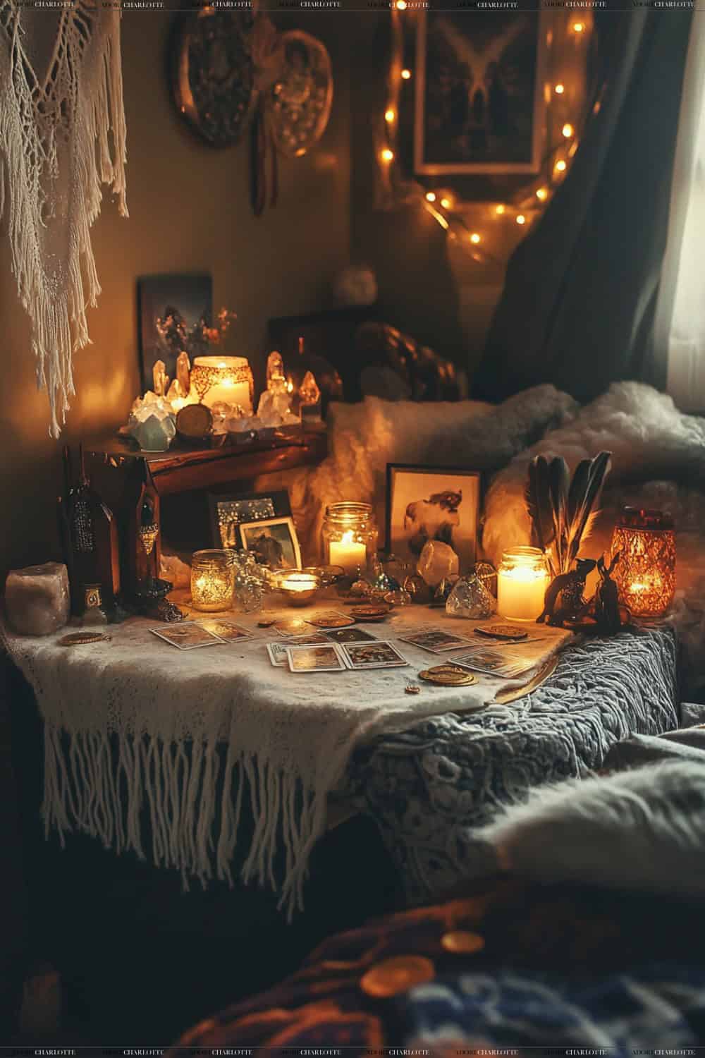 Altar Space Witchy Bedroom Ideas