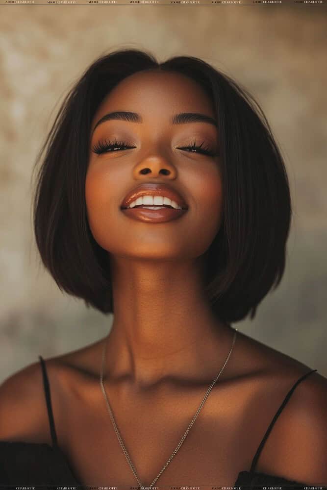 Asymmetrical Bob Hairstyles for Women with Round Faces