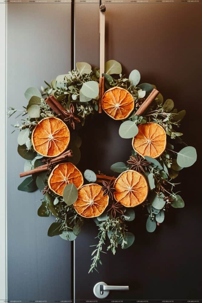 Dried Orange Slice Wreath