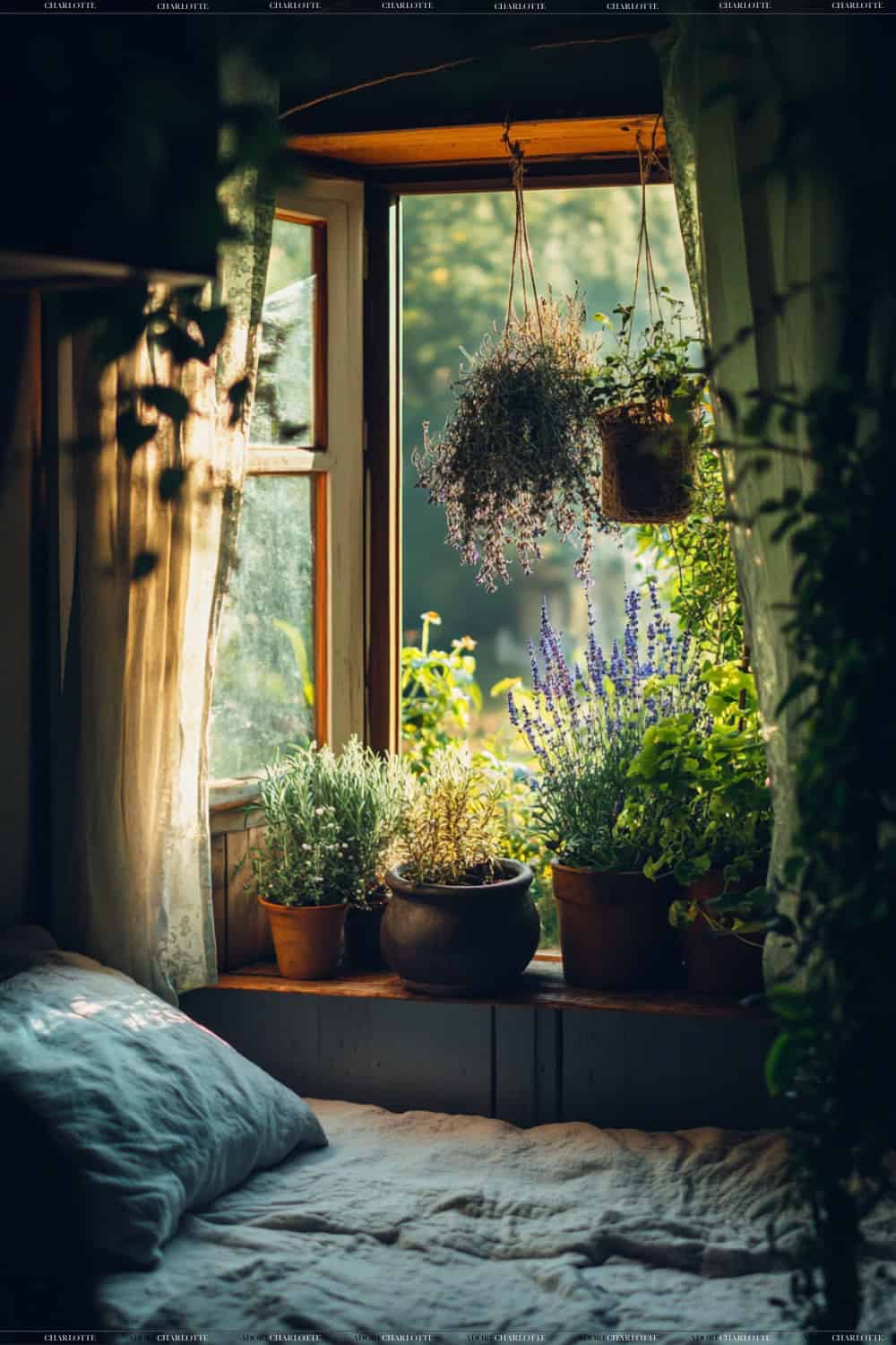 Herb & Plant Witchy Bedroom Ideas.