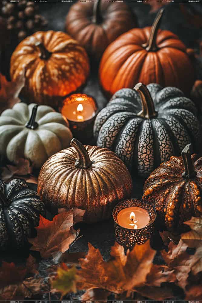 Pumpkin Centerpieces Fall Decor Ideas for home