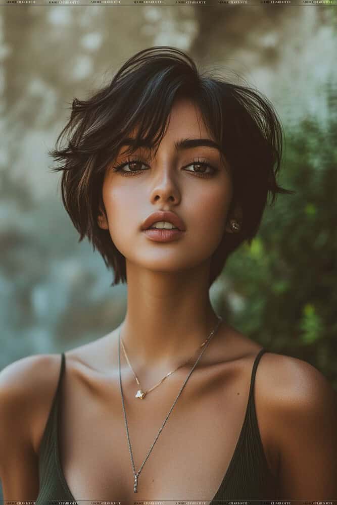 Short Spiky Pixie Hairstyles for Women with Round Faces