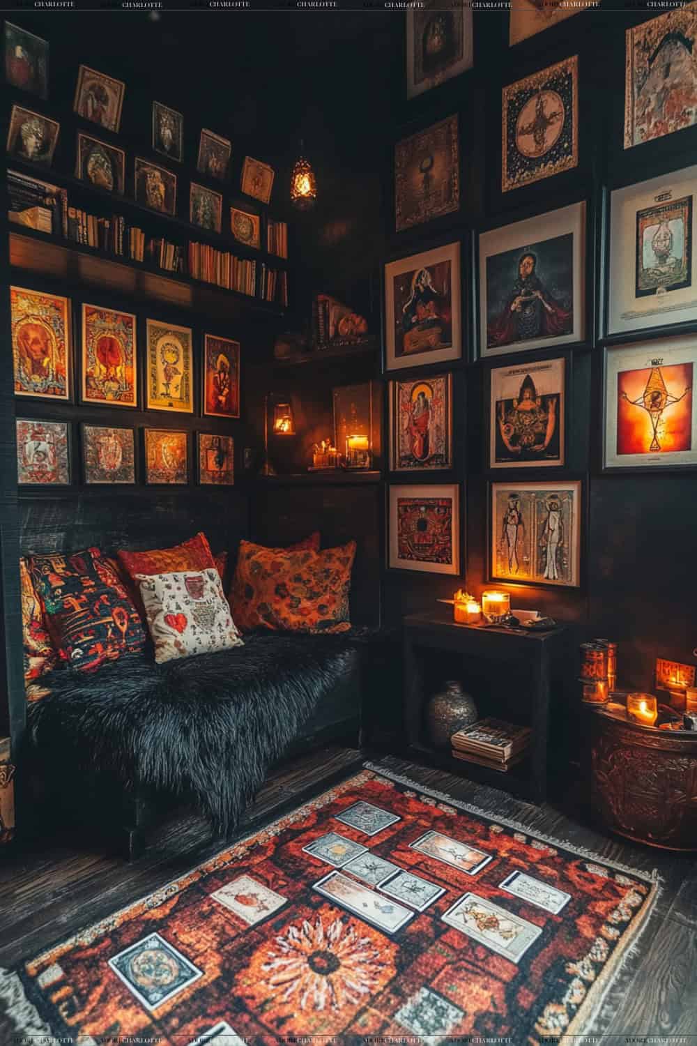 Tarot-Inspired Witchy Bedroom Ideas