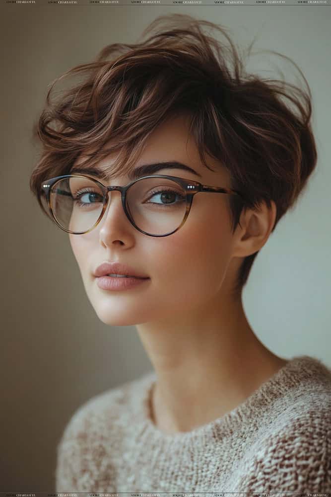 textured pixie cut